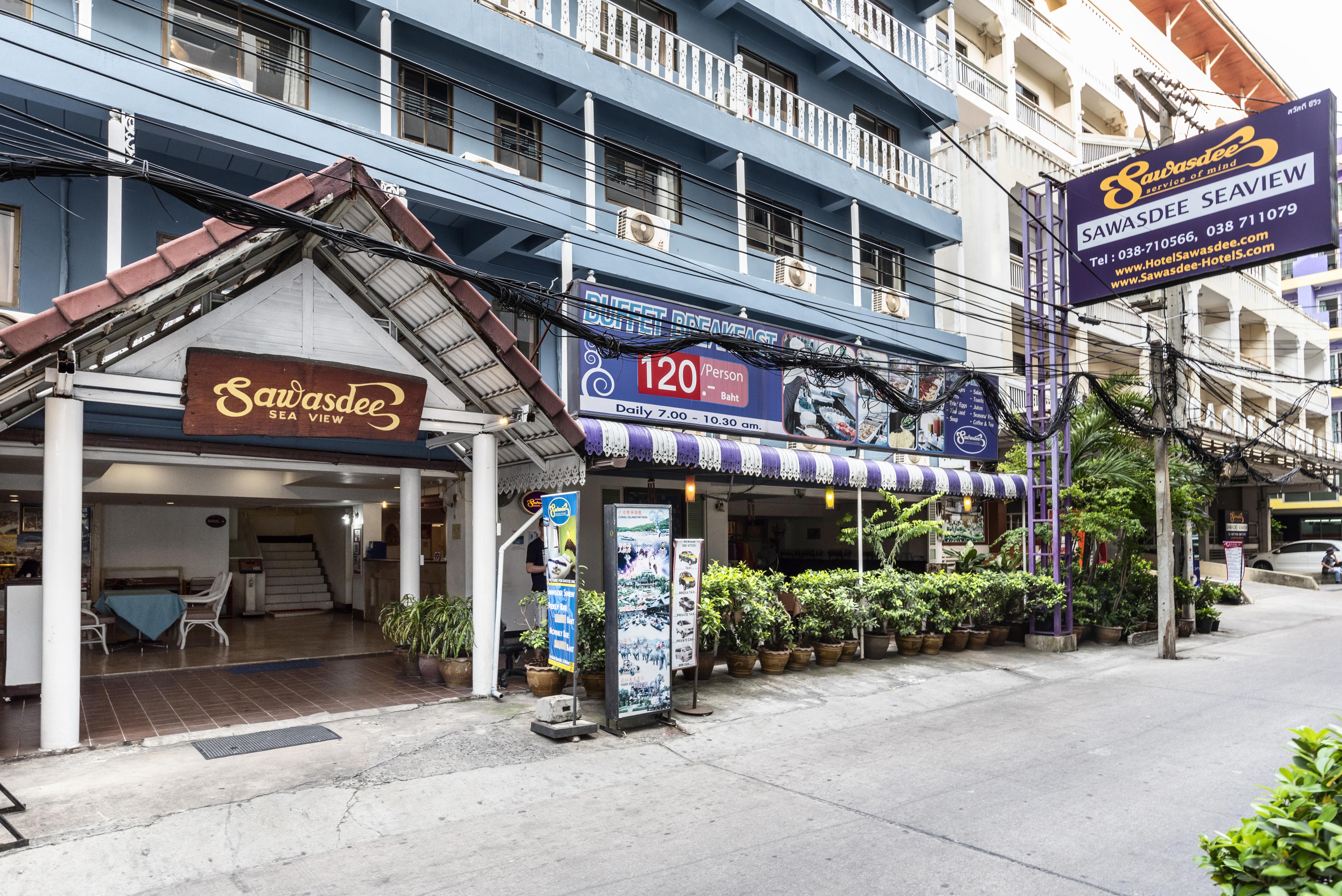 Sawasdee Sea View Hotel Pattaya Buitenkant foto